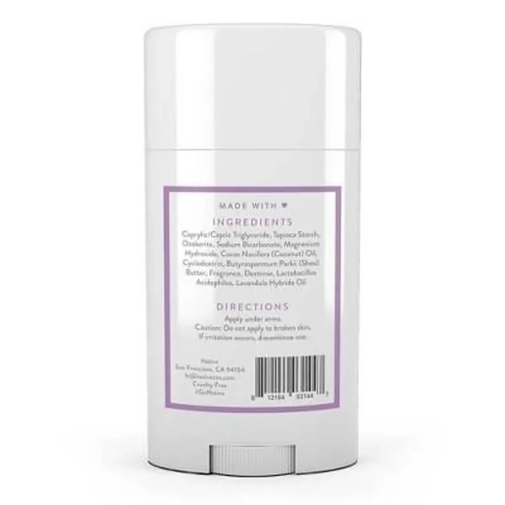 Native Deodorant Aluminum Free Lilac & White Tea for Women and Men 2.65 Oz